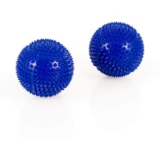 Magnet Akupunktur Akupressur Massage Kugeln | 2er Set | Ø ca. 55mm | blau