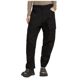 G-Star für Damen. D23221-868-6484 Cargo 3D-Boyfriend-Hose schwarz (24), Lässig, Baumwolle