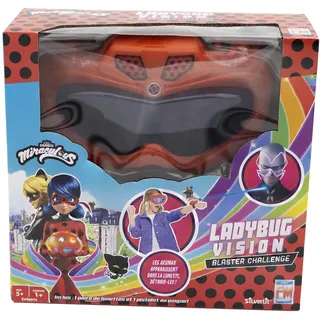 Silverlit Vision Miraculous - Interaktives Spiel mit 3D-Maske - Zielt und eliminiert die Bösewichte von Miraculous - Dauer eines Spiels 90 Sekunden - 4 Schwierigkeitsgrade - 1+ Spieler - Ab 5 Jahren