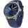Scanwatch 2 BT 42 mm Edelstahlgehäuse silber Hybridarmband blau M