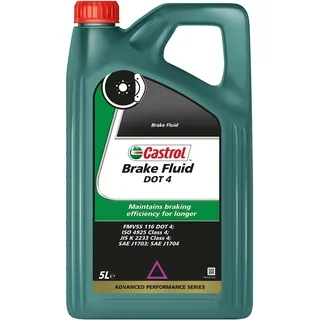 Castrol Brake Fluid DOT 4 Bremsflüssigkeit, 5L