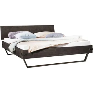 Hasena Bett, Anthrazit, grau