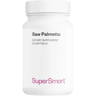 Sägepalme - Unterstützt die Erhaltung optimaler Prostatagesundheit - Fördert einen gesunden Harnfluss - Sägepalme Lipidosterol-Extrakt mit einem Anteil von 85% freien Fettsäuren - Von SuperSmart