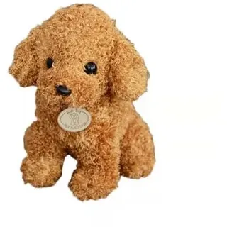 Uposao Realistische Teddy Dog Teddy Hunde Spielzeug Kuscheltier für Kinder Plüschhund Puppe Stofftier Hund Simulation Spielzeug Plüschtiere Welpen Kissen Geschenke für Jungen Mädchen Babys