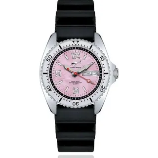 CHRIS BENZ - Taucheruhr-Armbanduhr - ONE MEDIUM 200M - CBM-R-KB-SI - Silber