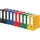 10er Pack PP-Color Kunststoff-Ordner. 8 cm breit DIN A4 Vegan