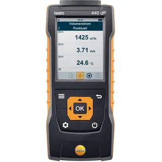 TESTO Testo, Detektor, Druck-Messgerät 440 dP Luftdru