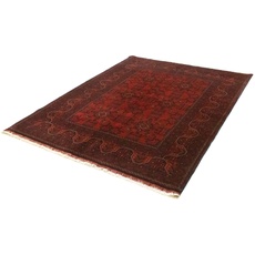 morgenland Wollteppich »Khal Mohammadi Teppich handgeknüpft rot«, rechteckig, rot