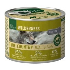 REAL NATURE WILDERNESS Senior True Country Huhn & Lachs 24x200 g