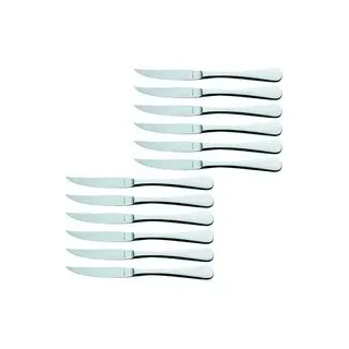 solex® Steakmesser Julia silber, 12 St.