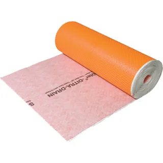 Schlüter DITRA-DRAIN 8 Verbunddrainagematte 12,5x1m - Rosa