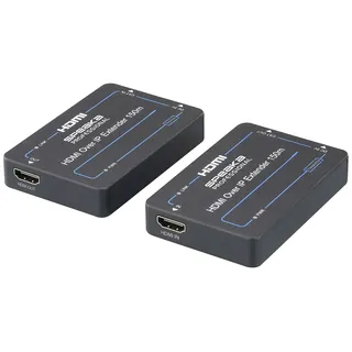 SpeaKa Professional SP-HDE-301 HDMI® HDMI over IP Extender über Netzwerkkabel RJ45 150 m