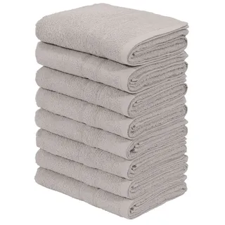 MY HOME Inga Handtuchset 50 x 100 cm grau 8-tlg.