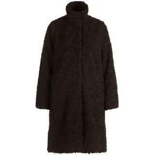 Zero Wintermantel "Wintermantel mit Stehkragen", chocolate plum