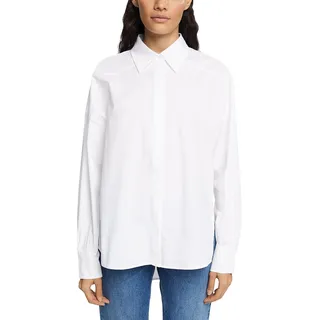 ESPRIT Damen 112EE1F311 Bluse, 100/WHITE, S