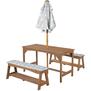 roba Kindersitzgruppe 7-tlg. Teak