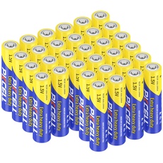 AAA Batterien 1,5 V, langlebig für Festnetztelefone,Fernbedienungen,Spielzeug,32 Stück,PKCELL