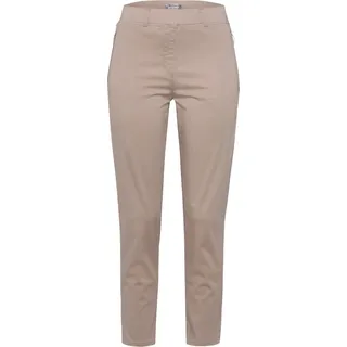 Raphaela by Brax Damen Lavina Zip 6/8 Super Light Cotton Hose, Sand, 38W / 30L EU