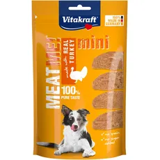 Vitakraft Meat Me! Mini – Leckerli für Hunde mit Truthahn, 60 g
