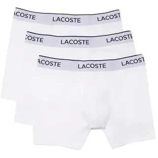 Lacoste 5h8621 Boxershorts 3 Einheiten - White - M
