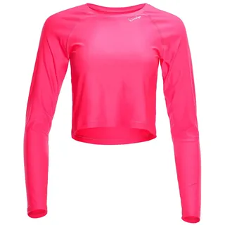 Functional Light Cropped Long Sleeve Top AET116, Winshape Slim Style, Fitness Freizeit Yoga Pilates