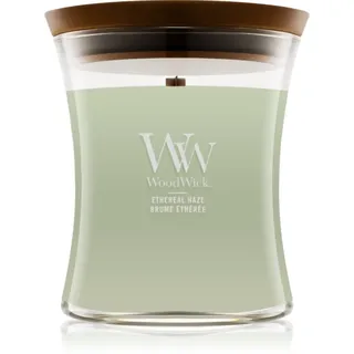 Woodwick Ethereal Haze Duftkerze 275 g beige