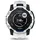 Instinct 3 BT 45 mm Kunststoffgehäuse schwarz Wechselarmband weiß M
