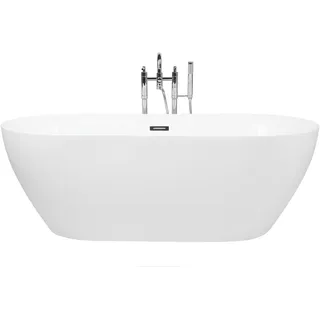Beliani Badewanne Freistehend 80 x 180 cm
