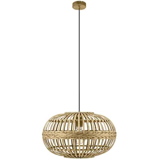 EGLO Amsfield 1-flg. 38 cm rund braun
