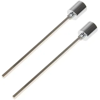 MUXSAM 2pcs Edelstahl Kerzenlöscher mit Griff - Kerzenwerkzeug - Candle Extinguisher