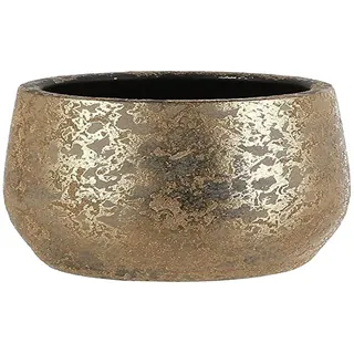 MICA Decorations Clemente Pot Round Topf für Blumen und Pflanzen