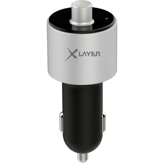 Xlayer Kfz-Ladegerät 3.4A Dual USB Car Charger, FM Transmitter,