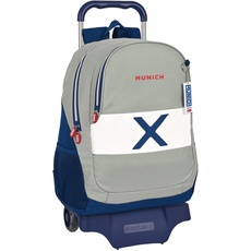 Safta Rucksack Unisex Kinder, grau, Estándar, Casual