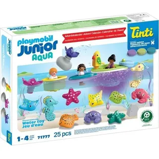 PLAYMOBIL 71777 Junior Adventskalender, JUNIOR & Tinti, 31 Teile, ab 4 Jahren