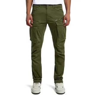 G-Star Rovic Zip 3D Tapered Fit Dark Bronze Green 34/38