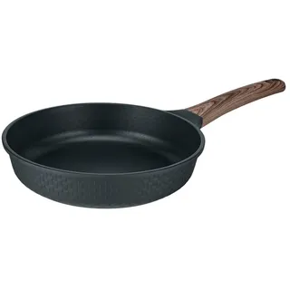 Bratpfanne RESTO KITCHENWARE "Ran, Universalpfanne mit Antihaftbeschichtung", schwarz, H:6cm L:46,7cm Ø:26cm, Pfannen, Bratpfanne, Induktion, für alle Herdarten geeignet