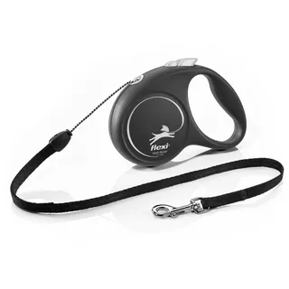 flexi Black Design S leash 5 m 12 kg black