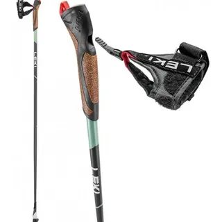 Leki Smart Response 110 cm dark anthracite-smokegreen-white