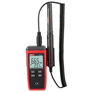 UNI-T UT333S Digitaler Temperatur- und Feuchtigkeitsmesser mit Bluetooth, -10 °C bis 60 °C, 0% RH-100% RH