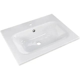 Primaster Pelipal Mineralmarmor-Waschbecken Quantum 07 Weiß