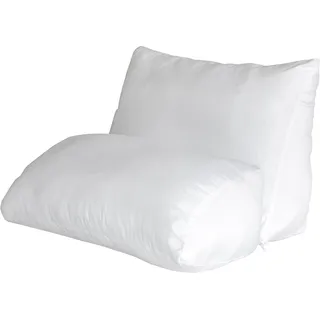 Multi-Stützkissen JEKATEX "Multikissen", weiß, B:30cm H:50cm L:60cm, Bezug: 100% Polyester. Füllung: 100% Polyester, Funktionskissen, Multi-Stützkissen