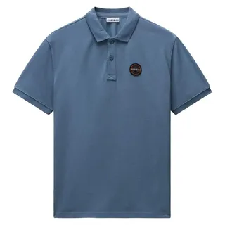 NAPAPIJRI - Herren-Poloshirt Epy mit Stehkragen - Größe L - Grau