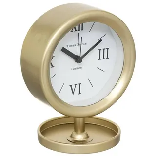 Atmosphera Créateur d'intérieur Tischuhr marion, golden, ø 12 cm