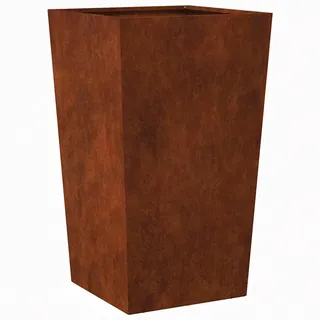 vidaXL Pflanzkübel 45x45x75 cm Wetterfester Stahl
