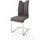 Freischwinger Kunstleder braun 2er Set