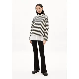 ARMEDANGELS Frankaa Sweatshirt Gestreift Mehrfarbig L