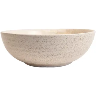 ByON Bowl Asparagus M Müslischalen aus Porzellan hergestellt, in der Farbe: Beige, Maße: 18 x 6 cm, 5275000403