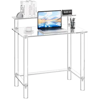Vevor Acryltisch 50 x 80 x 88 cm Transparent