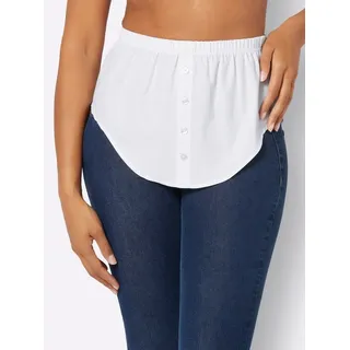 Casual Looks Klassische Bluse Weiß 1