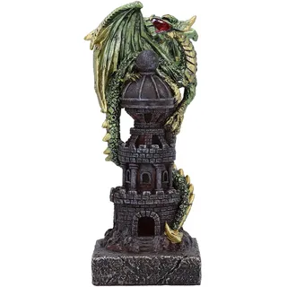 Nemesis Now Guardian of The Tower Unisex Dekoartikel Multicolor Polyresin Drachen, Gothic